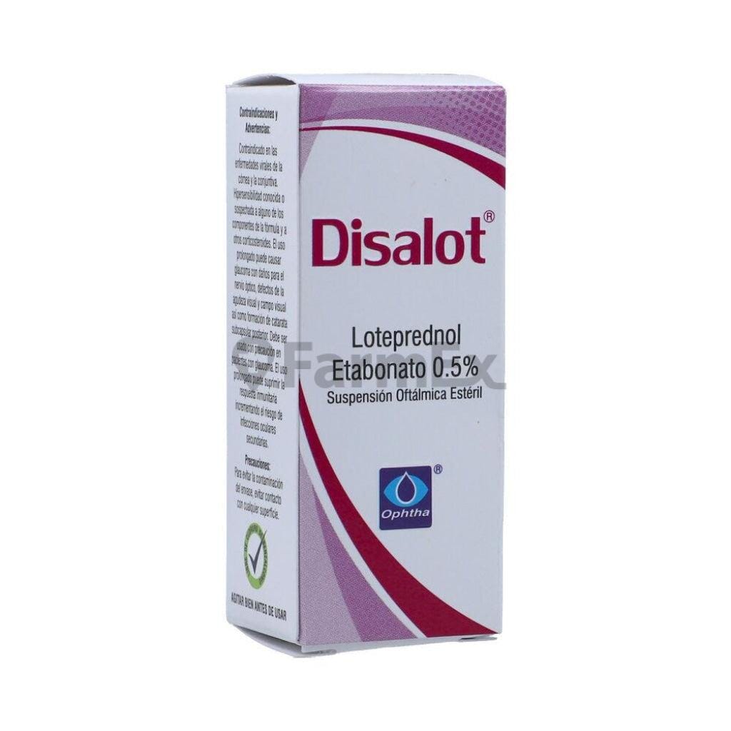 Disalot Suspension Oftalmica 0,5 % x 5 mL Farmex-Fonasa-Persistente